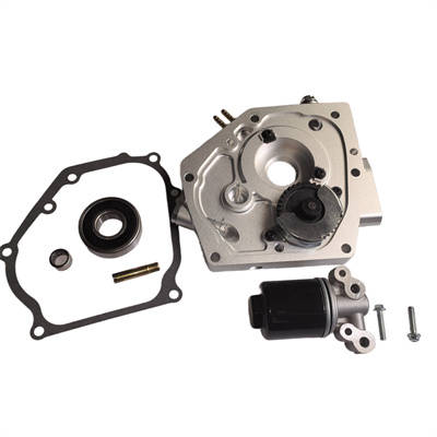 Fully CNC Machined Billet Side Cover With Oil Filter Oil Pump and