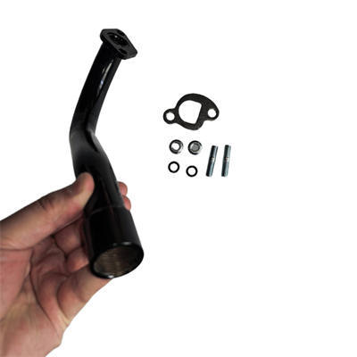 Exhaust Header Pipe For Shredder 18CC Cyl. Head High Performance Kart Racing Minibike Gasoline Engine