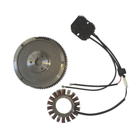 Power Upgrade! 300W 12V Flywheel Charging Coil Kit With Regulator Fits For Senci SV750 744CC  V-Twin Gasoline Engine