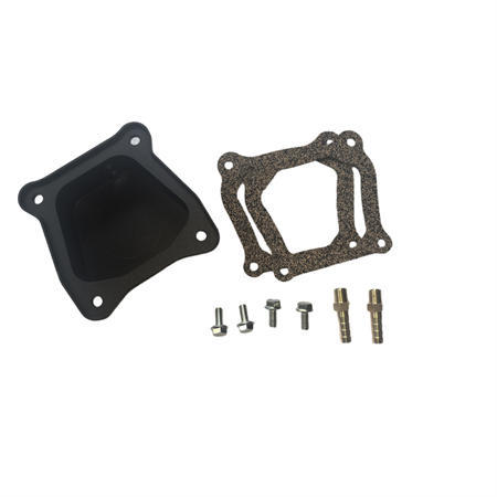 Black Color - Billet Aluminum Valve Cover with NPT Nozzles Gaskets Kit For GX200 Clone 196CC 212cc 240CC Race Kart Minibike Engine