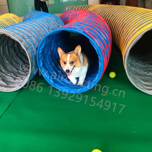 Heavy duty strong pipe tunnel for dogs