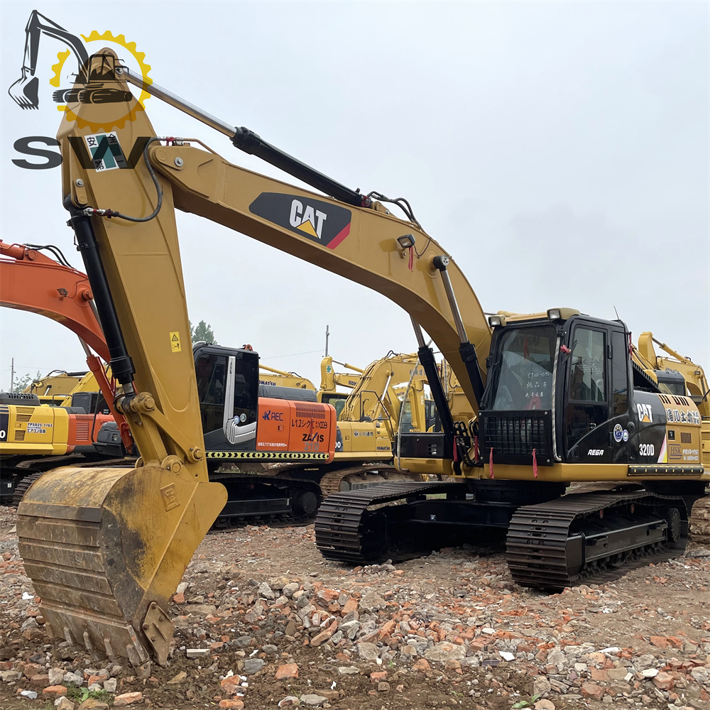 Used Cat Caterpillar 320D Excavator, 20 Ton CAT 320D hydraulic crawler