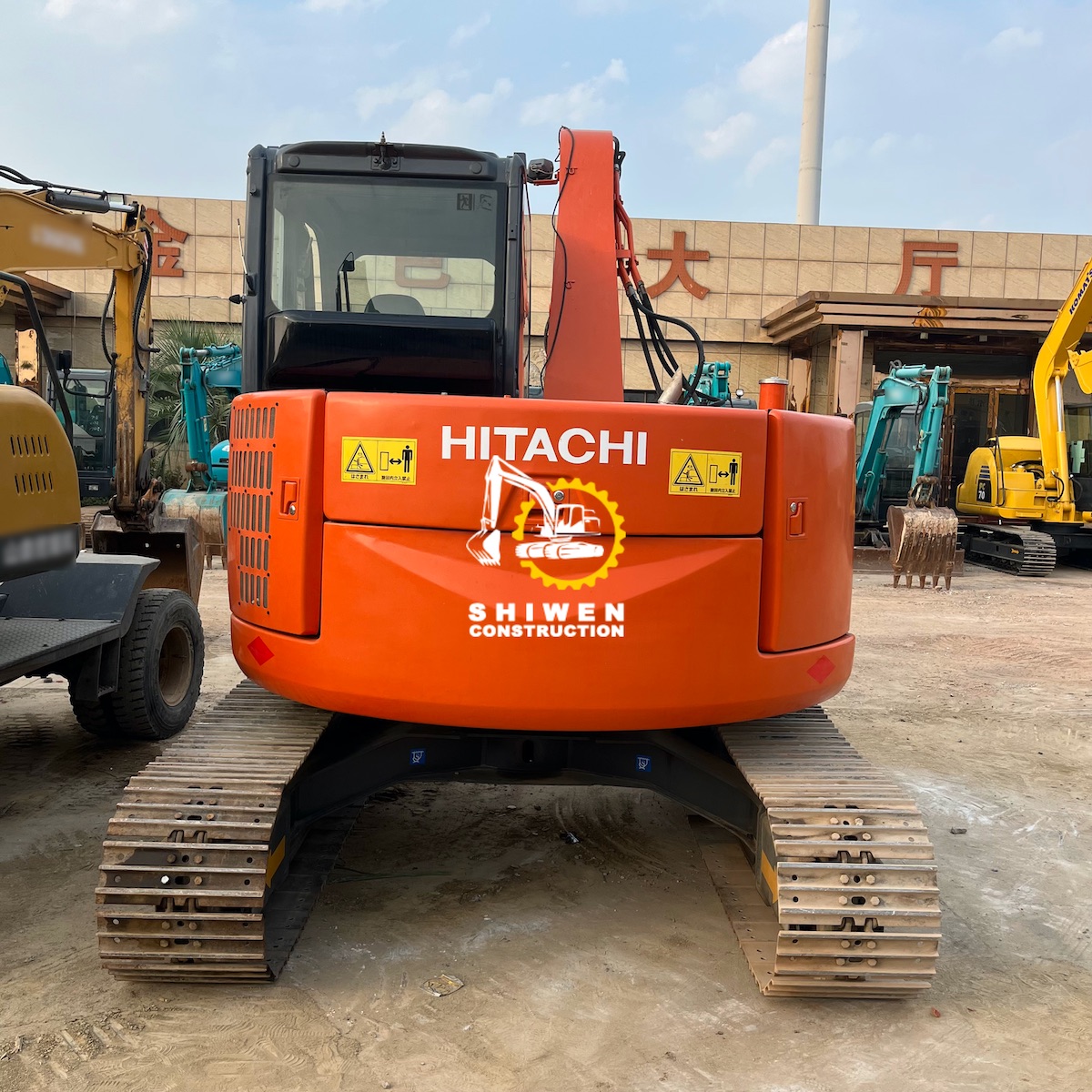Used HITACHI ZX75US-3 Excavator