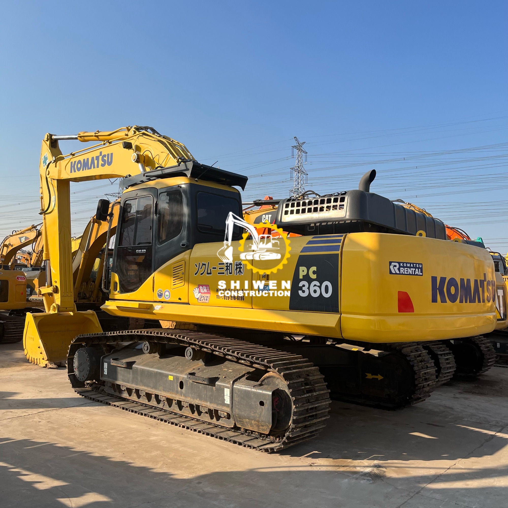 Used KOMATSU PC360-7 Excavator