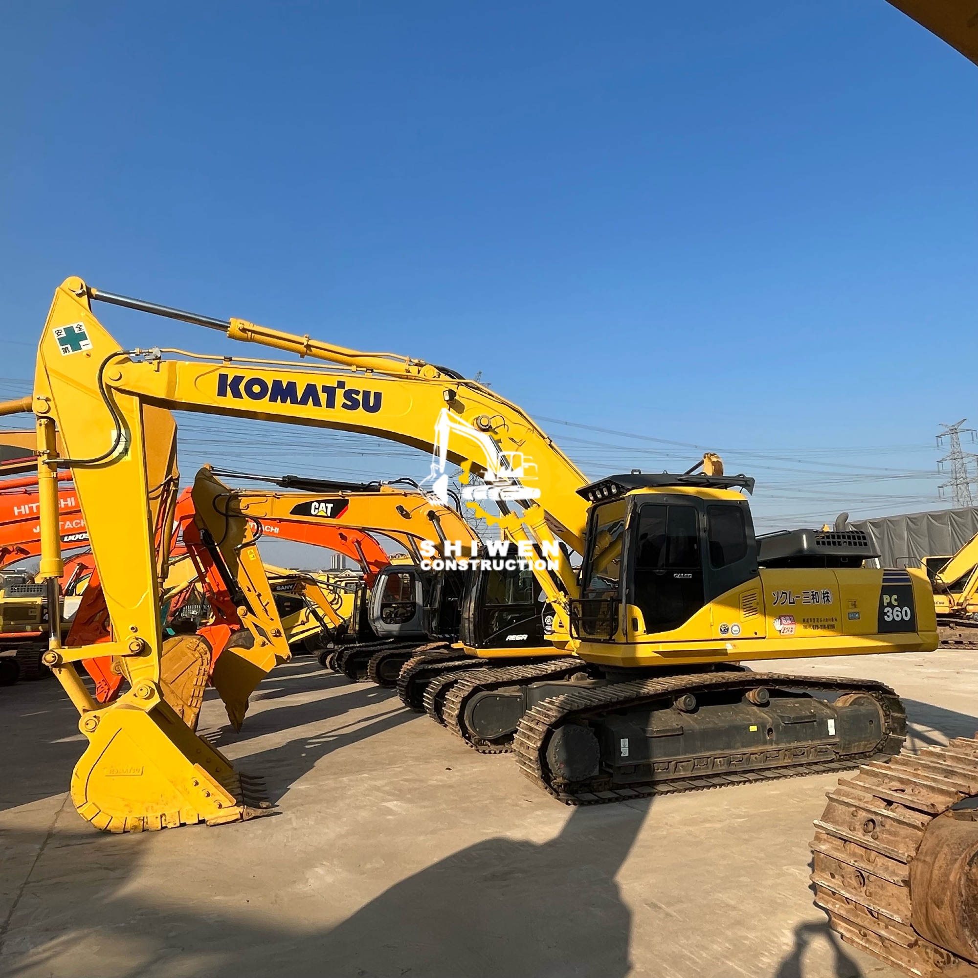 Used KOMATSU PC360-7 Excavator