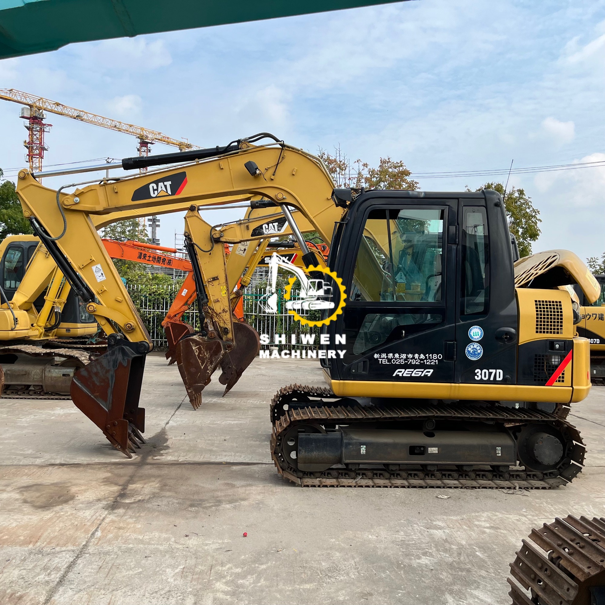 Used CAT 307D Excavator