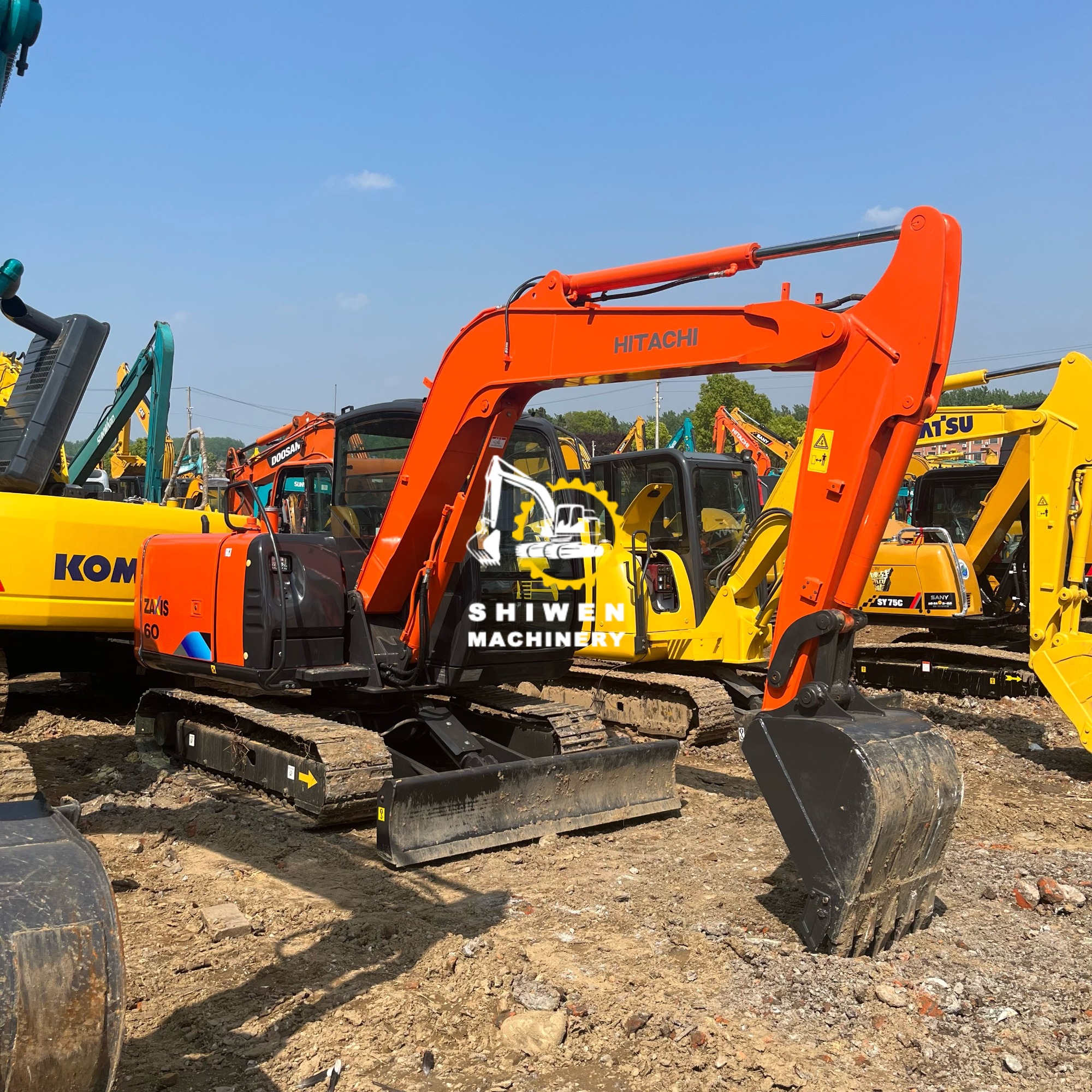 Used HITACHI ZX60 ZX60-1 Excavator