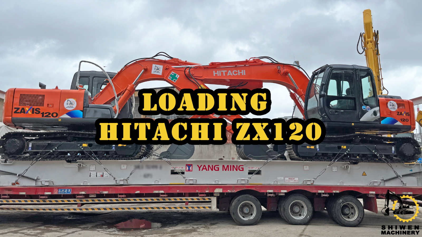Ship Hitachi ZX120 to North America!