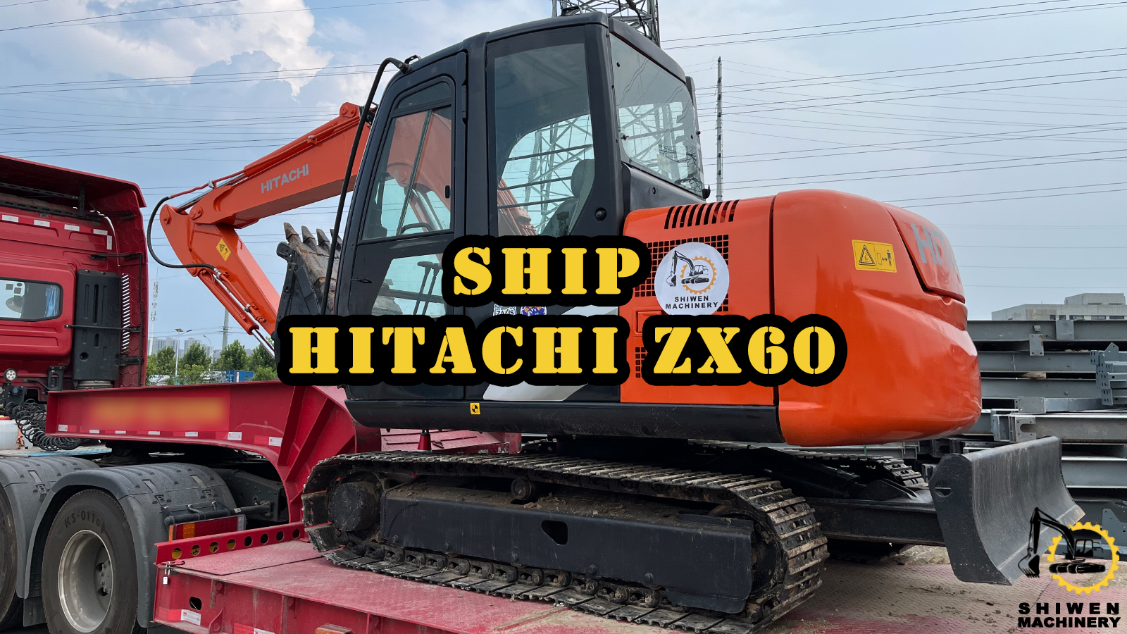 Case | Ship Hitachi ZX60 mini excavator to Indonesia!