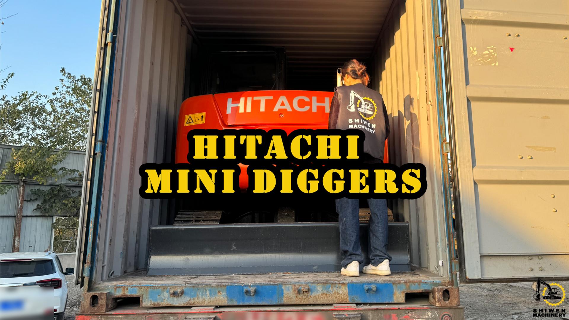 Ship 2 Units Hitachi ZAXIS excavators to NZ!
