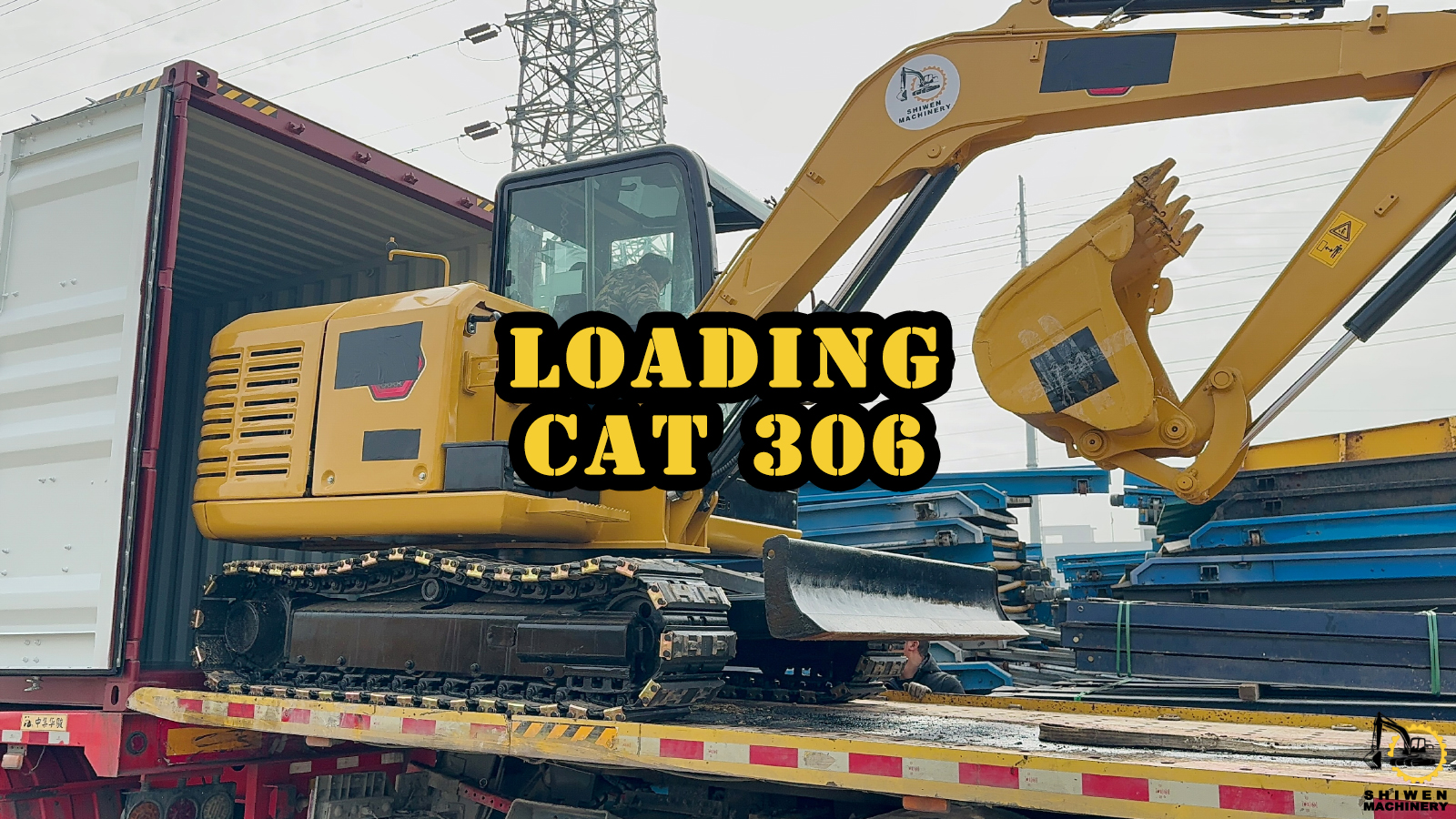 Case | Ship CAT 306 mini excavators to South America!