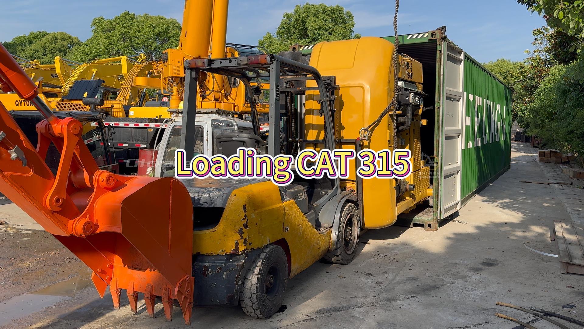 Case | Ship CAT 315 excavator to South America!