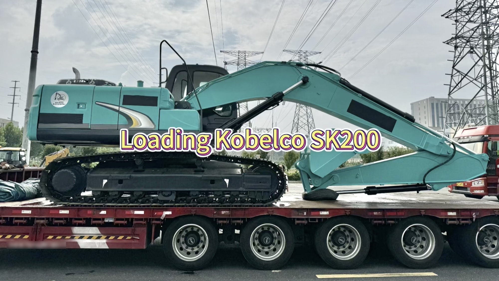 Case | Ship Kobelco SK200 excavator to South America!