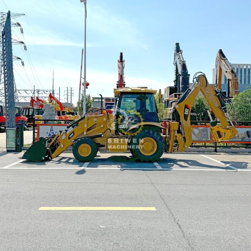 New CAT 420F2 backhoe loader