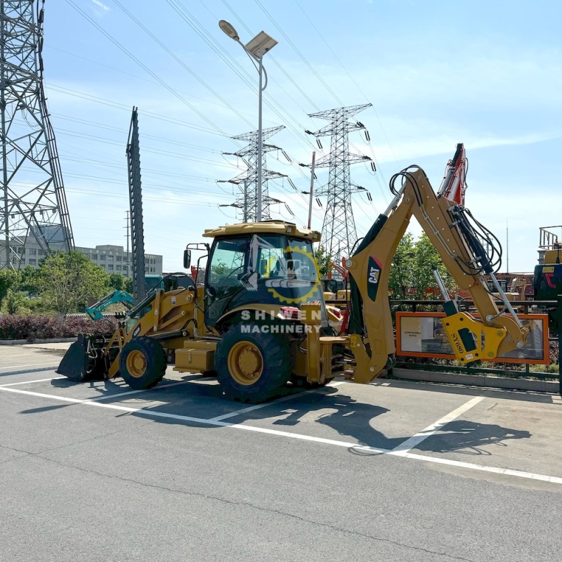 New CAT 420F2 backhoe loader
