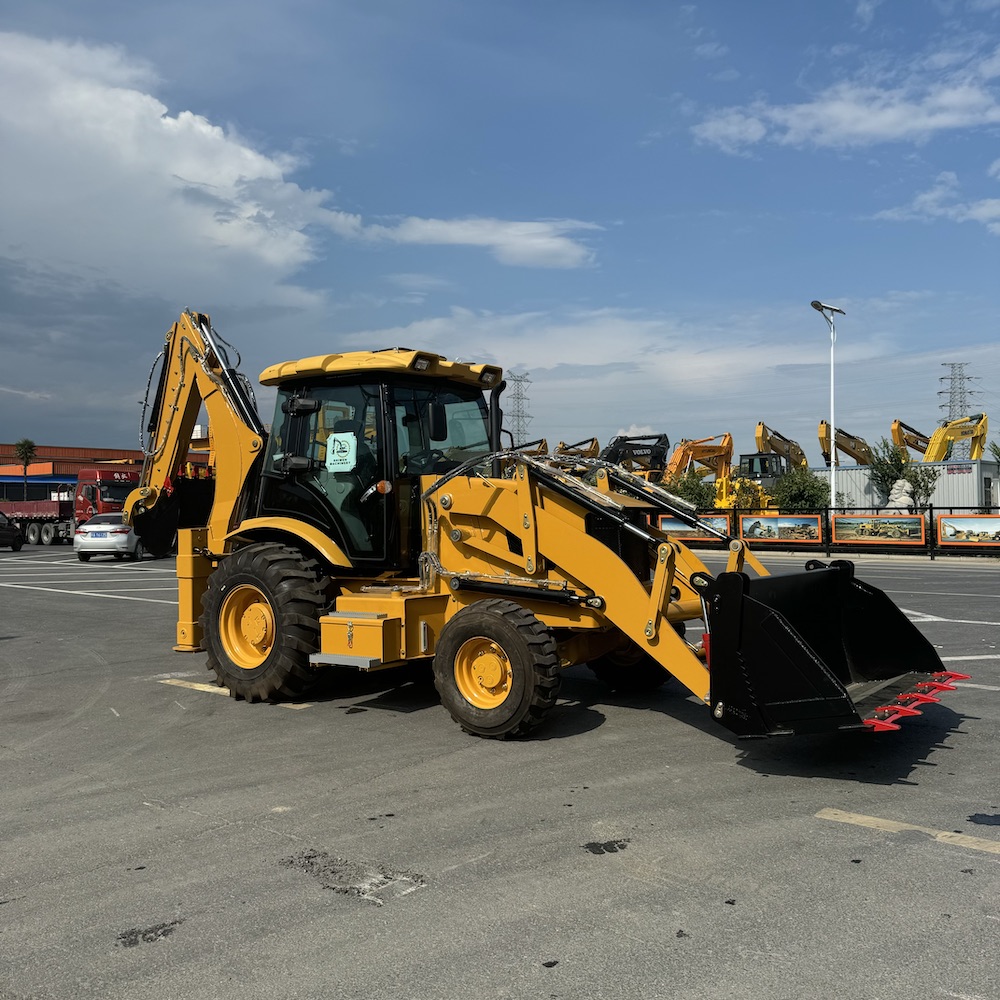 New CAT 432 backhoe loader