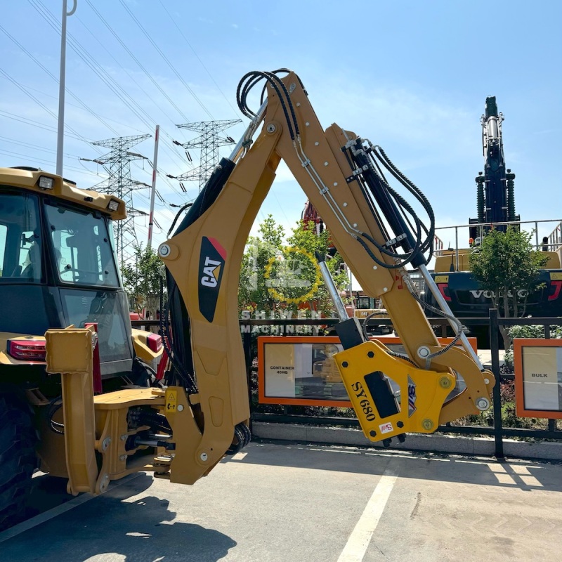 New CAT 420F2 backhoe loader