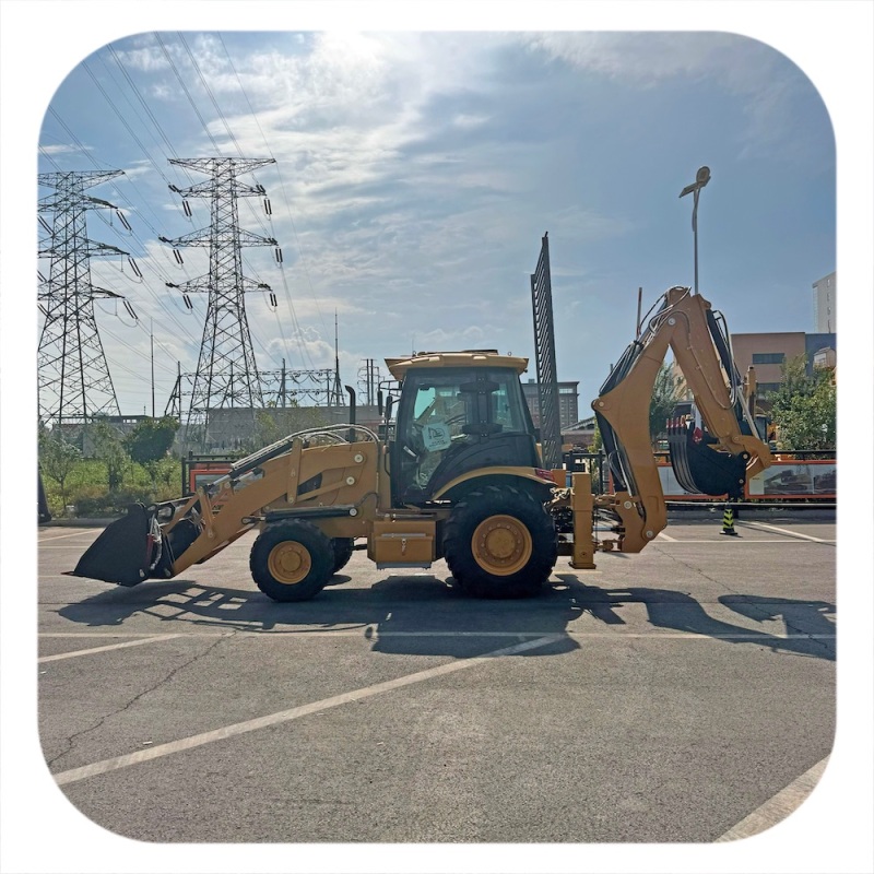 New CAT 432 backhoe loader
