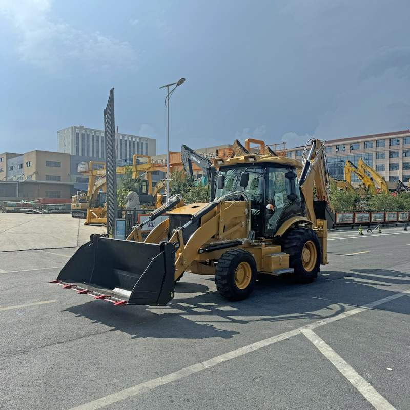 New CAT 432 backhoe loader