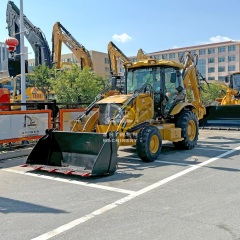New CAT 420F2 backhoe loader