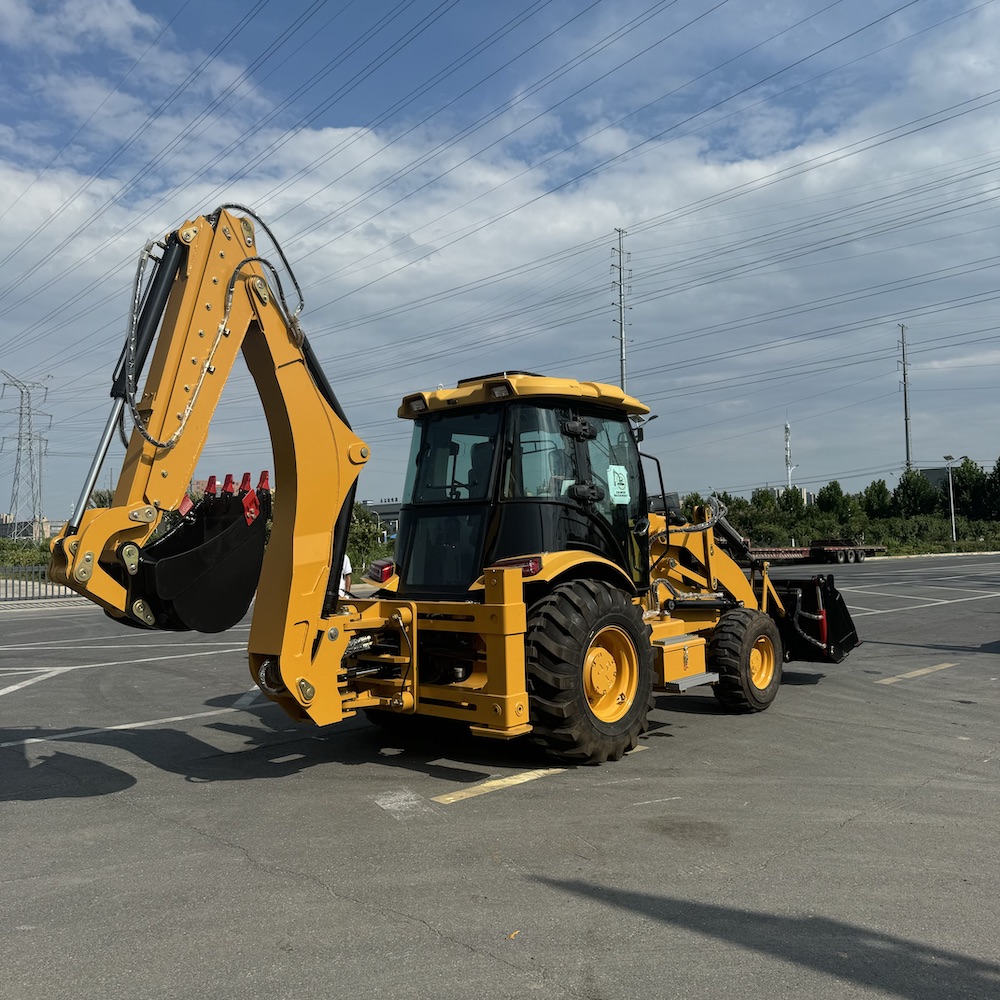New CAT 432 backhoe loader
