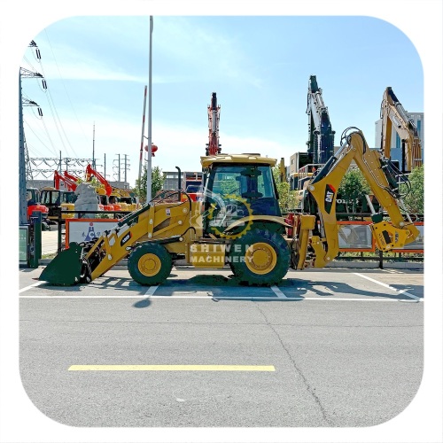 New CAT 420F2 backhoe loader