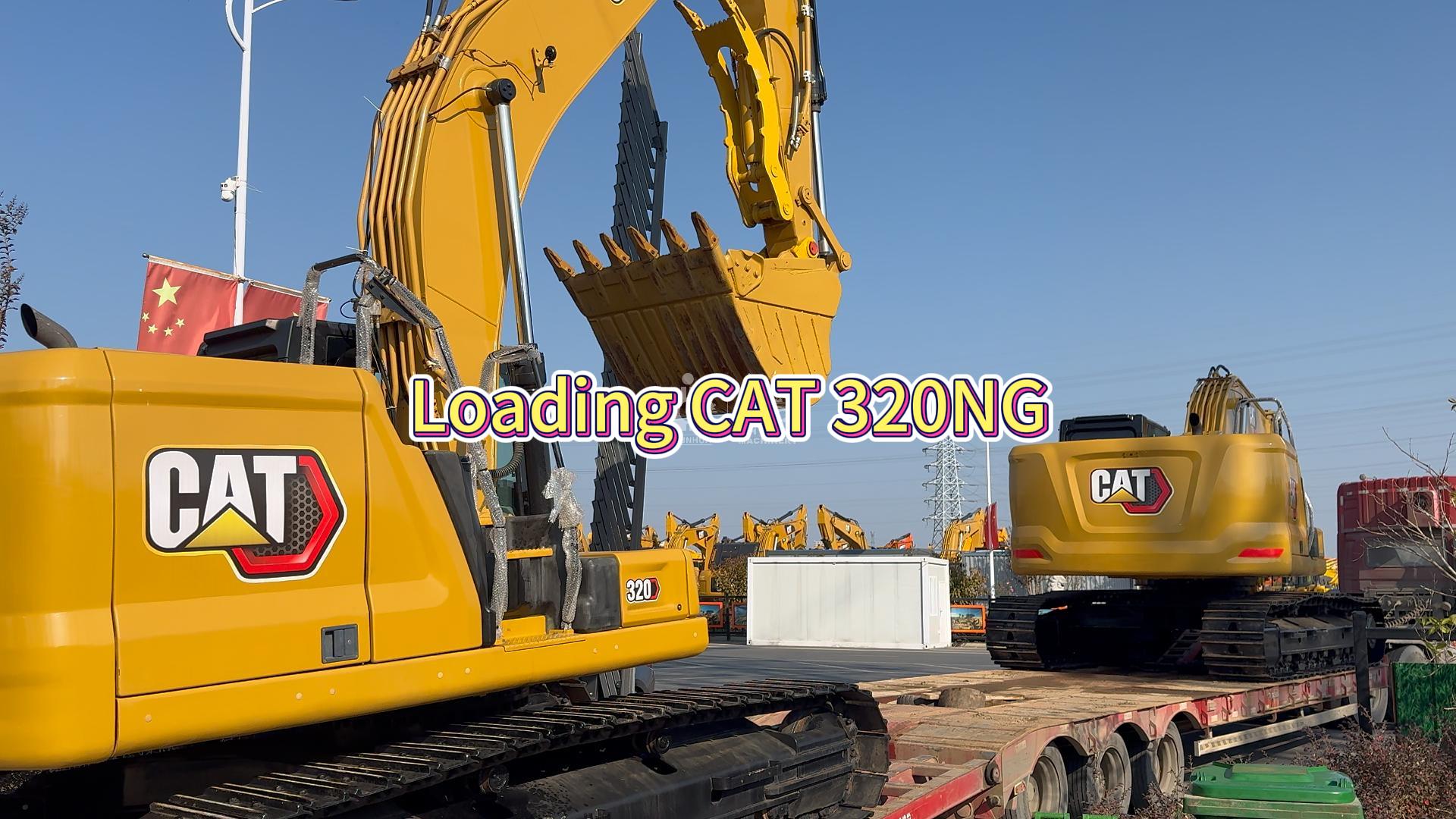 Case | Ship CAT 320 next generation excavators to Africa!