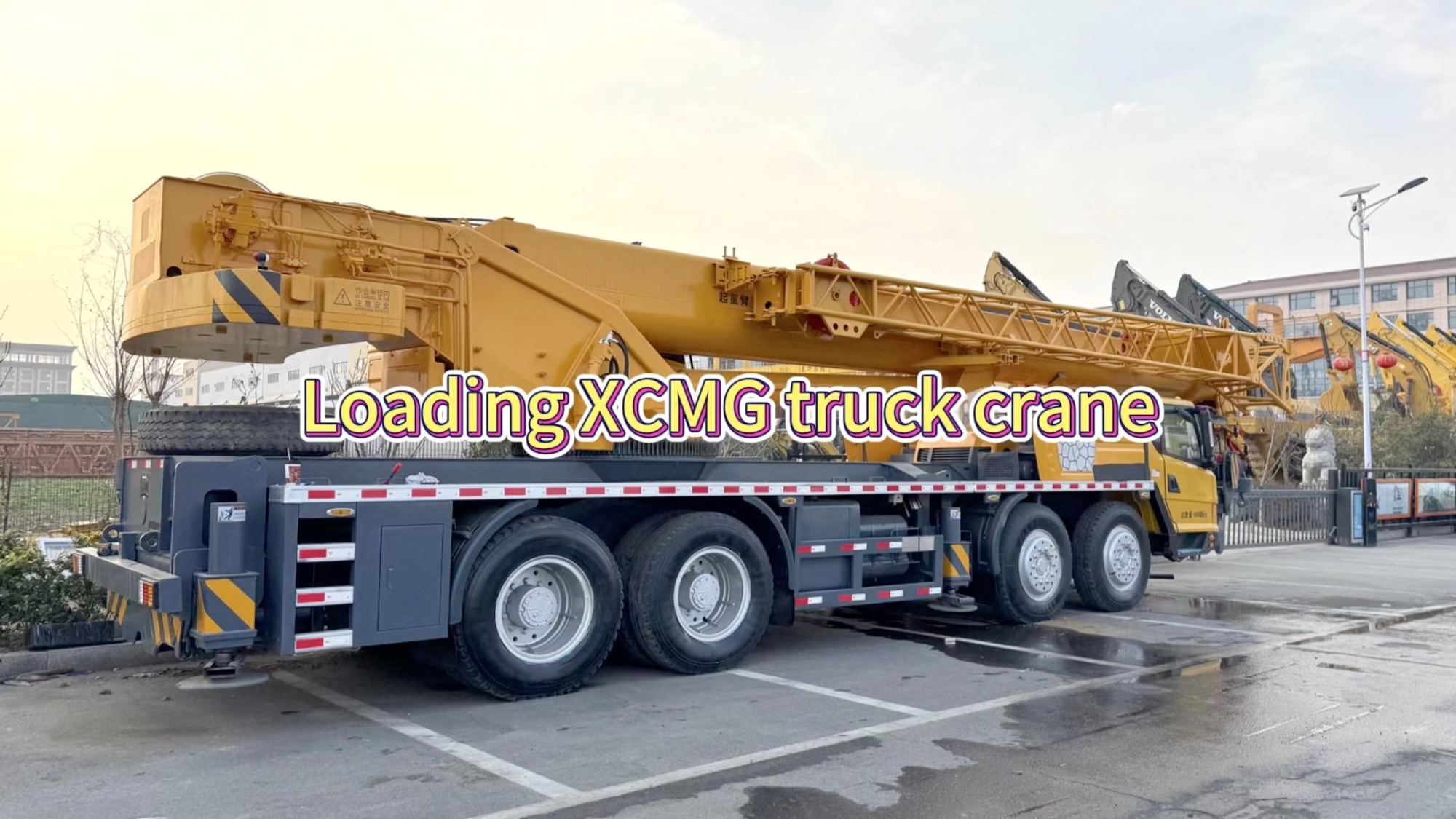 Case | Ship XCMG 75ton truck crane to South America!
