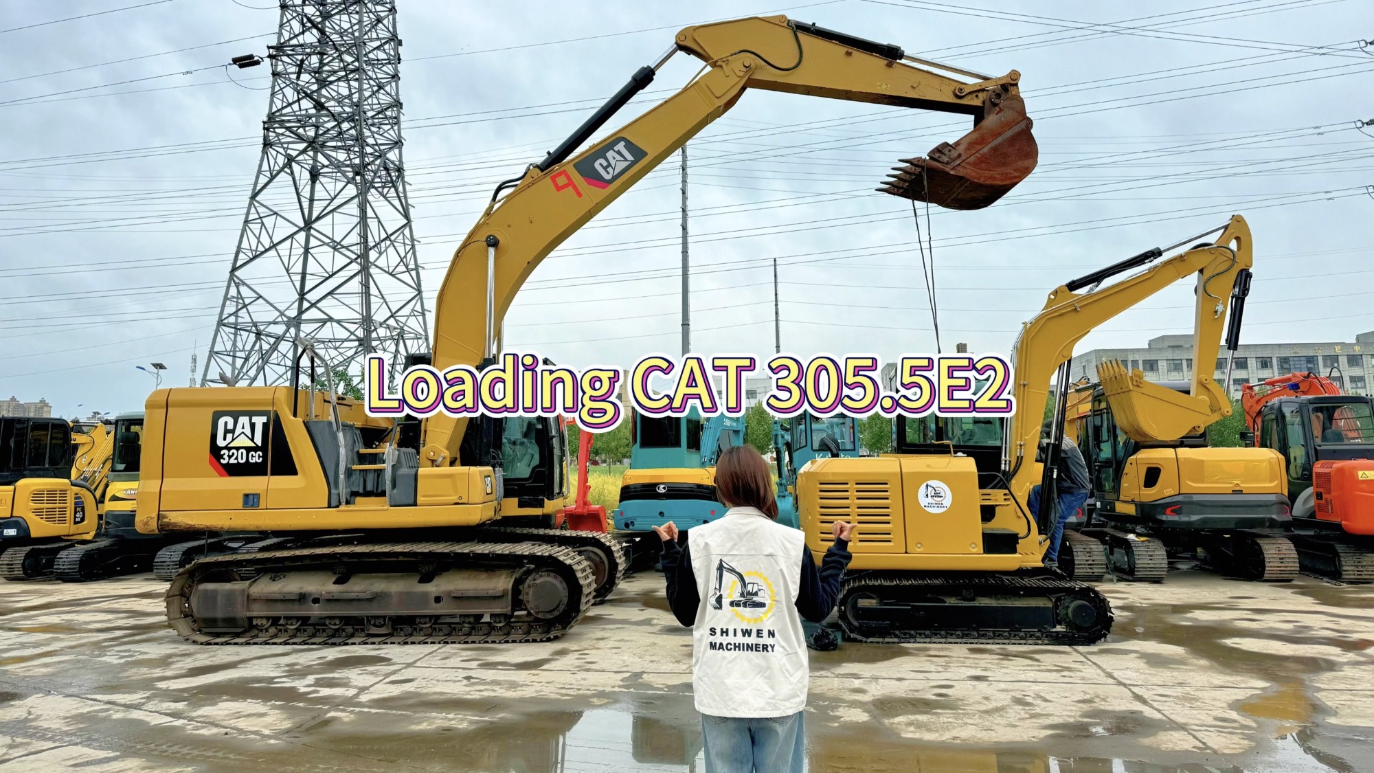 Case | Ship CAT 305.5E2 mini excavator to Trinidad and Tobago!
