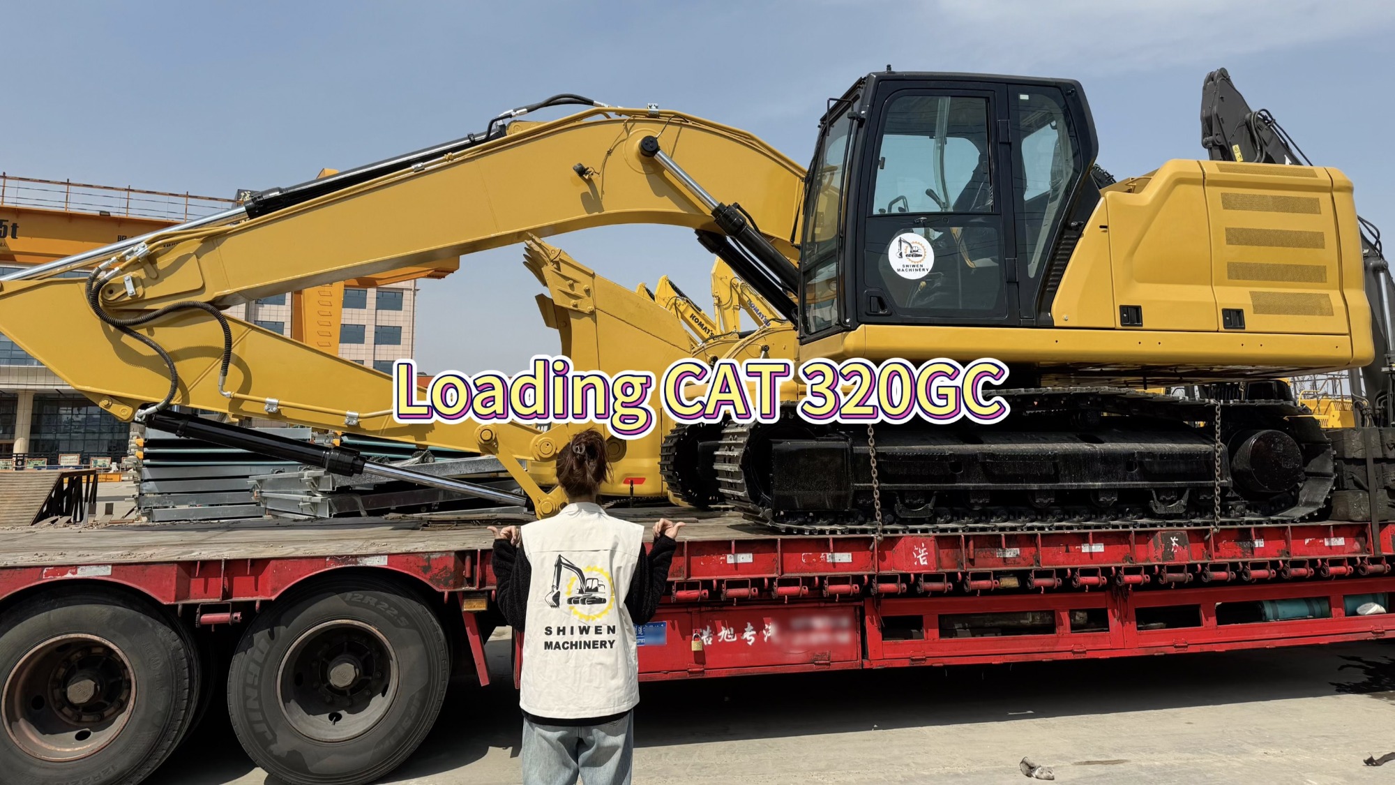Case | Ship CAT 320GC excavator to South America!