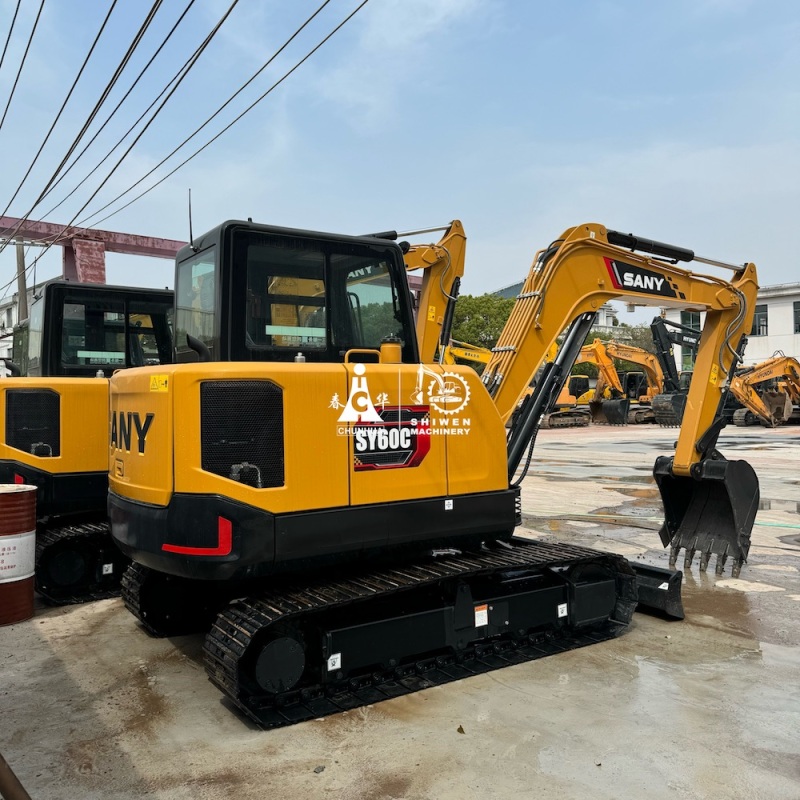 NEW SANY SY60c CE EPA Tier4 EURO 5