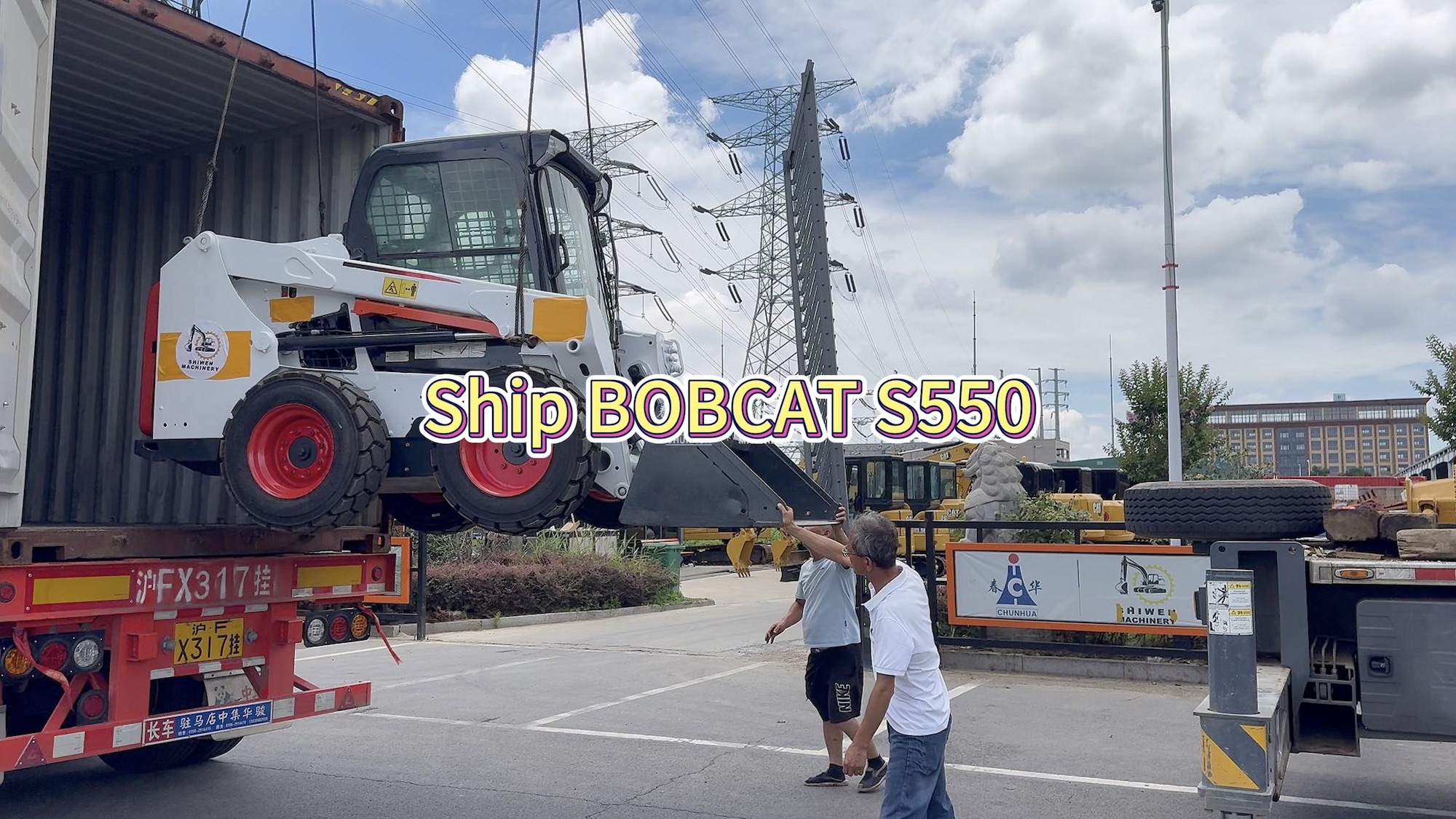Case | Transport Hitachi ZX70 mini excavator to Central Asia