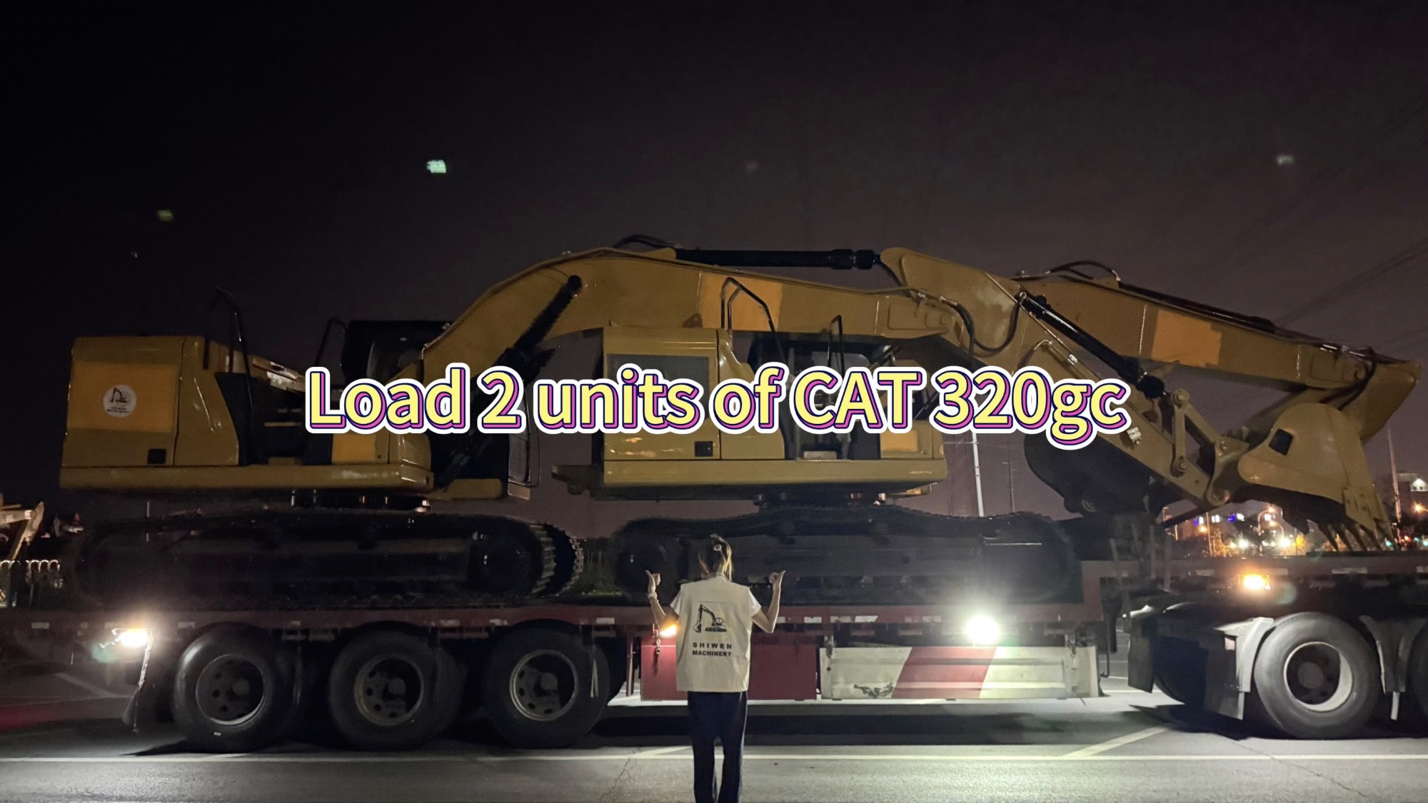 Case | Ship CAT 320GC excavator to Latin American area!