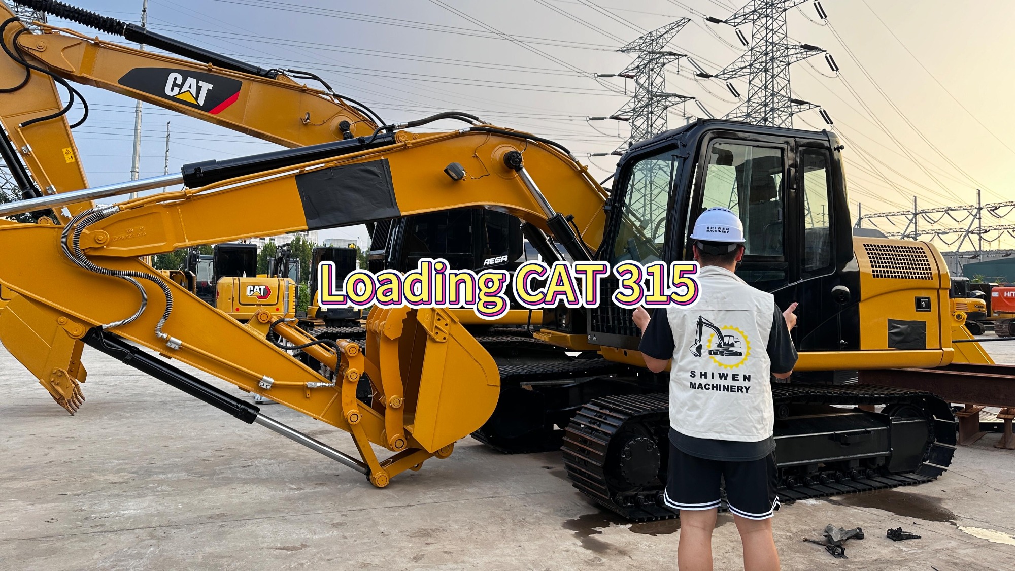 Case | Ship CAT 312D excavator to Latin American area!