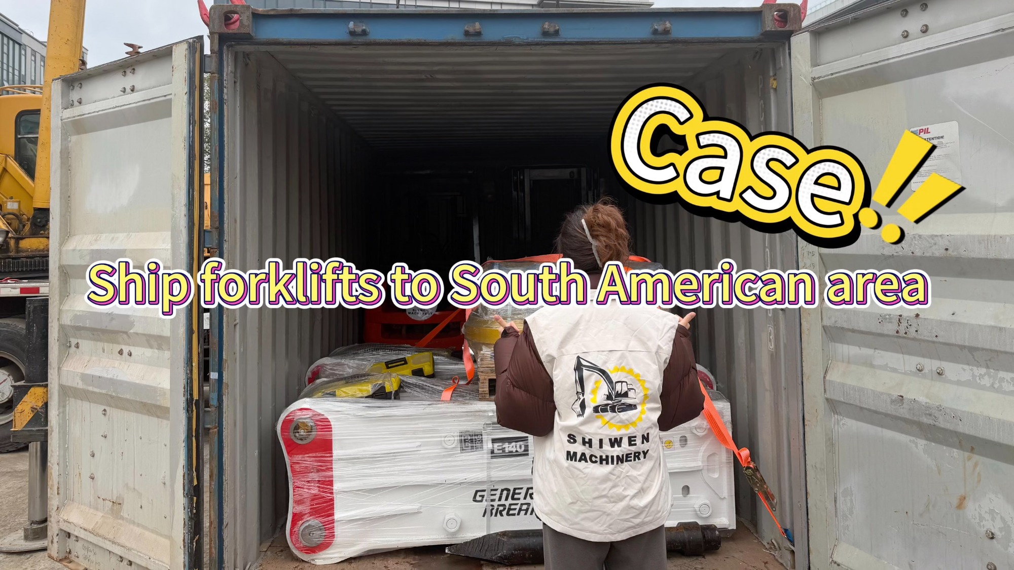 Case | Ship 2 units of Toyota forklifts to South America!