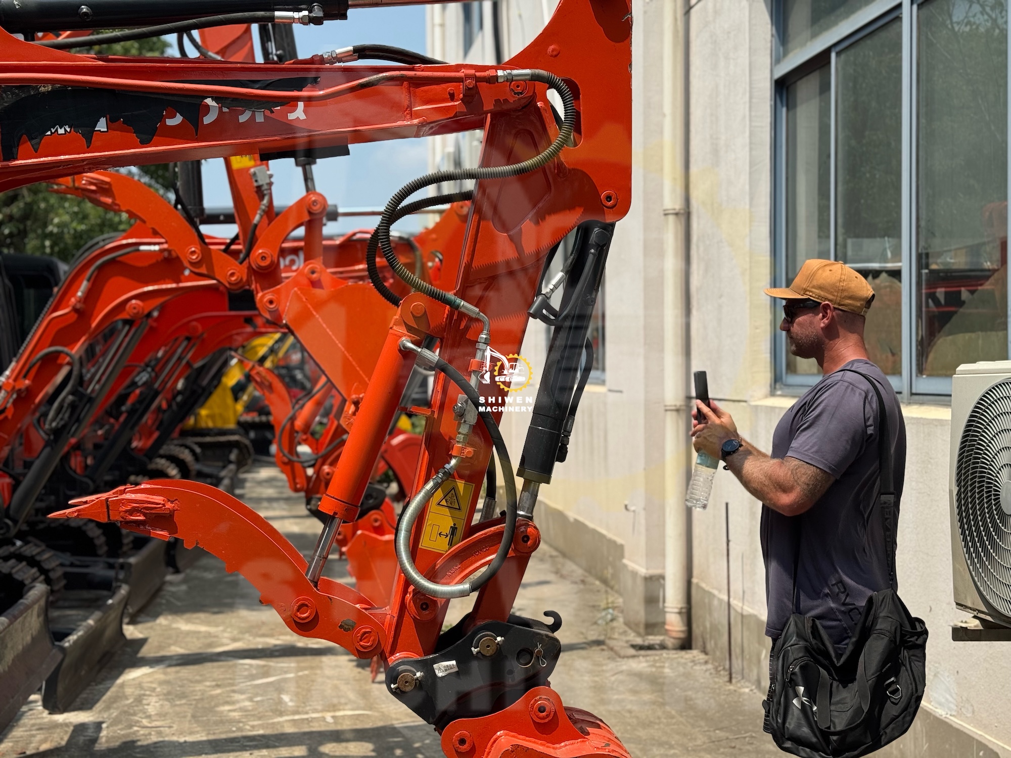 Client onsite inspection | Kubota U35 mini excavator