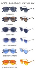 Classic Eyewear Durable Spectacle Frames Accept Custom Glasses Acetate Sunglasses