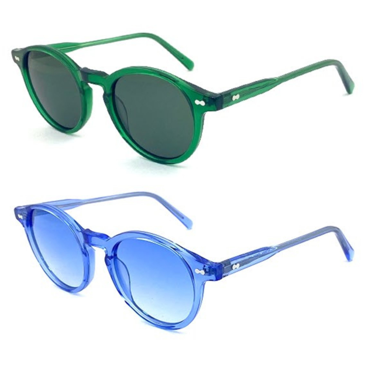 AC9091S Uv400 Polarized Multiple Colour Classic Acetate Sunglasses for Unisex