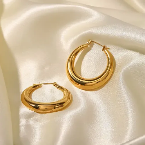 JDET611 Women's Stainless Steel Earrings Earrings Earrings Wholesale