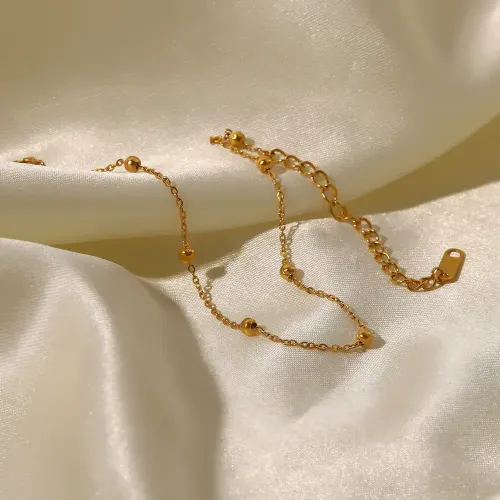 ZTBT196 18K Gold-Plated Stainless Steel Women's Bracelet Elegant Jewelry