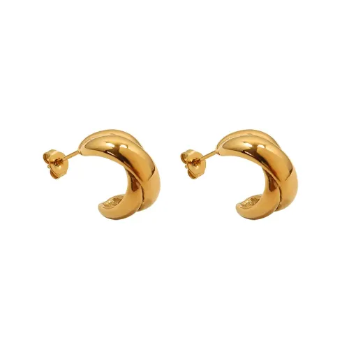 FXET528 OL earrings for women 18K gold plated