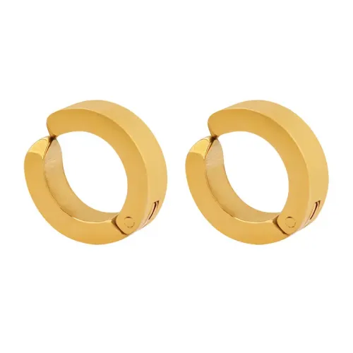 FXET376 Ear -no -pierced vegetarian earrings Men and women plated 18K gold ear clip ear decoration