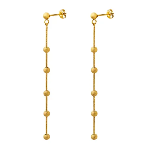 FXET166 Fracus earrings earring gold -plated earrings