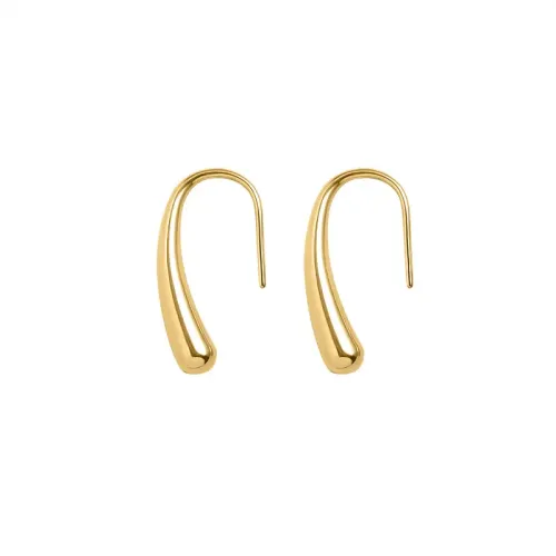 FXET242 Small water droplet hook geometric earrings and ear ear decoration women