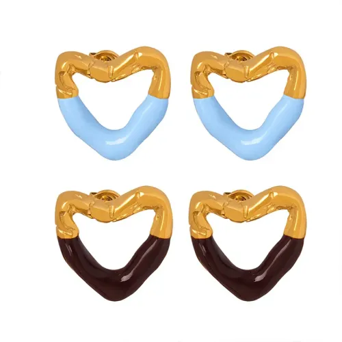 FXET145 Love drop oil earrings earrings and earrings jewelry women's jewelry