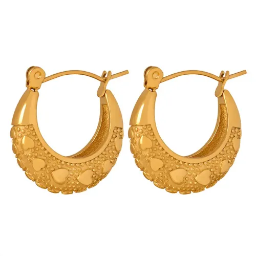 FXET307 C -shaped love embellishment of earrings pendant and earrings accessories female