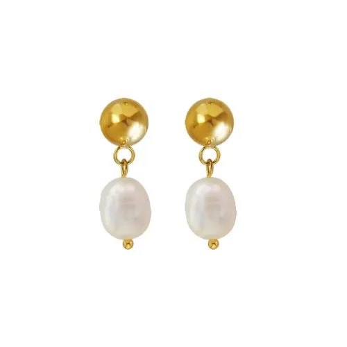 FXET73 Freshwater pearl quality small earrings jewelry earrings