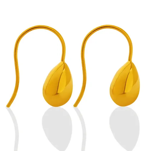 FXET173 Drop earrings gold -plated ear hook