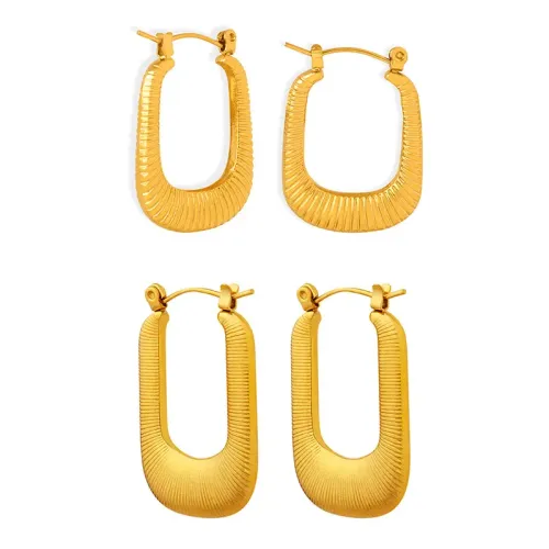 FXET568 Geometric U-shaped earrings jewelry for women