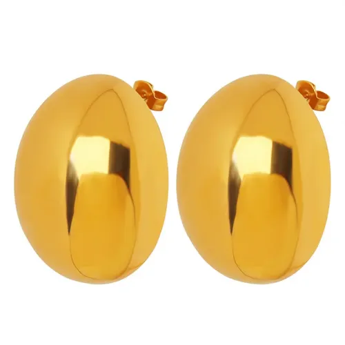 FXET27 Oval -shaped earrings earrings earrings